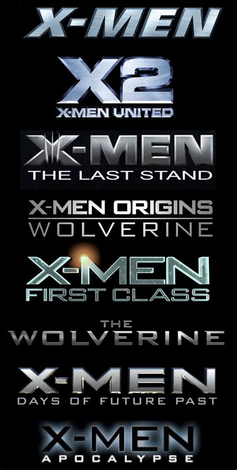 x-men release order|x men wikia.